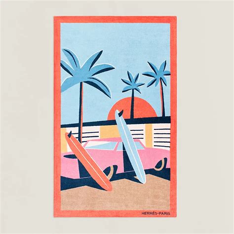 hermes beach towels colors